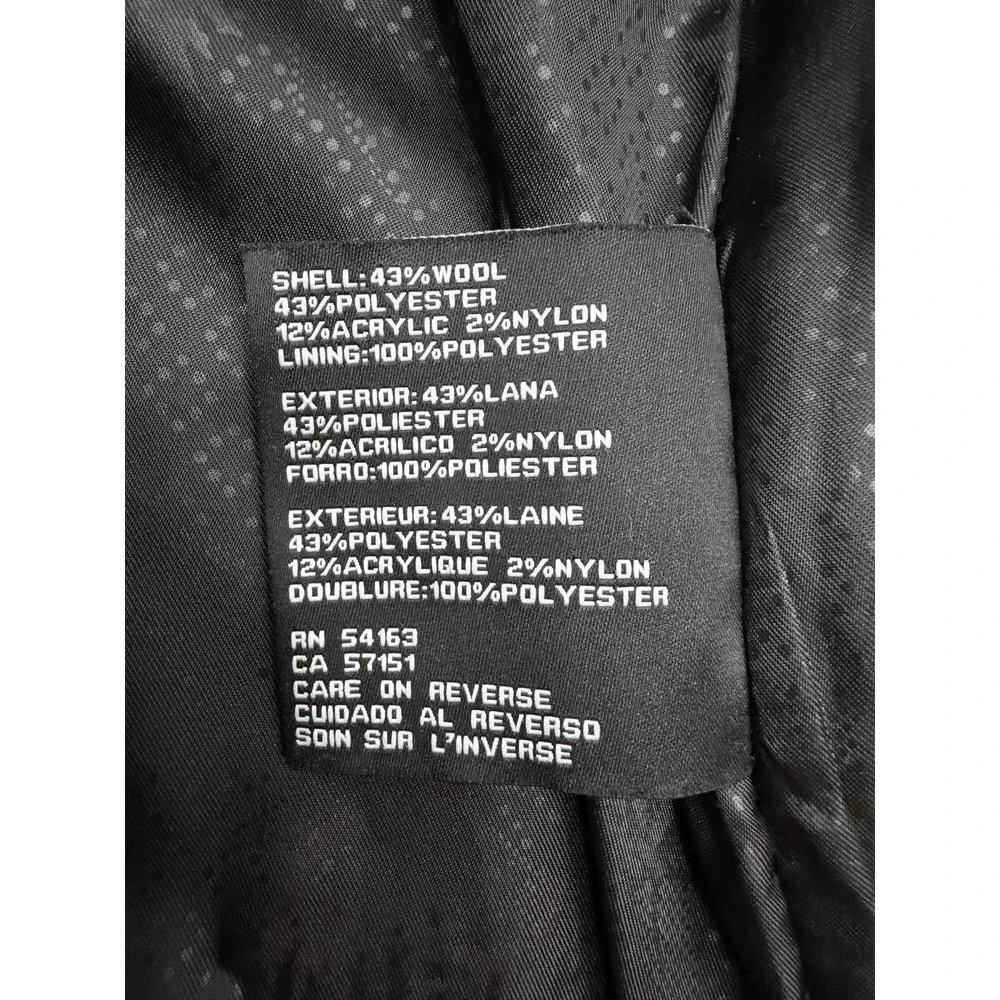 Jessica Simpson Navy‎ Wool Blend Peacoat Jacket Size M
